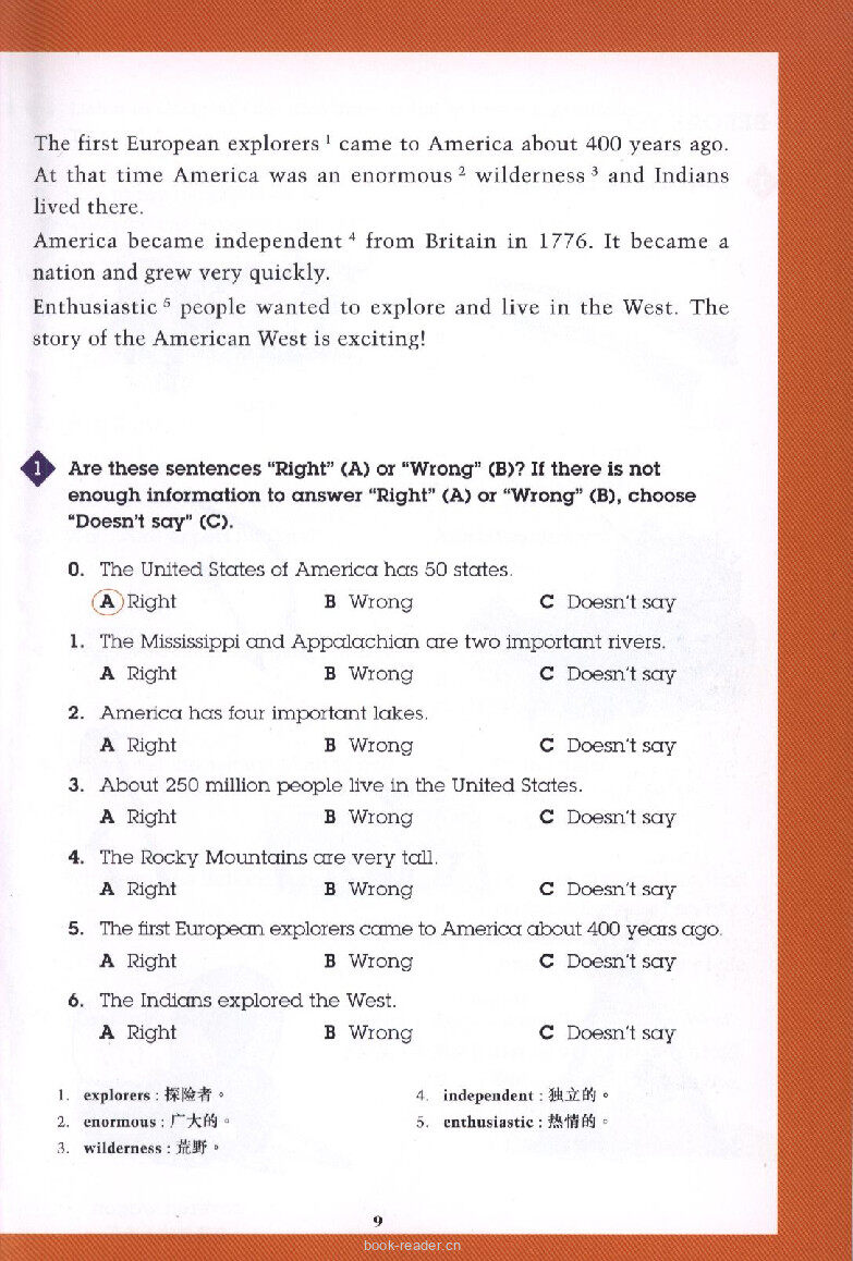 The American West绘本故事第4页