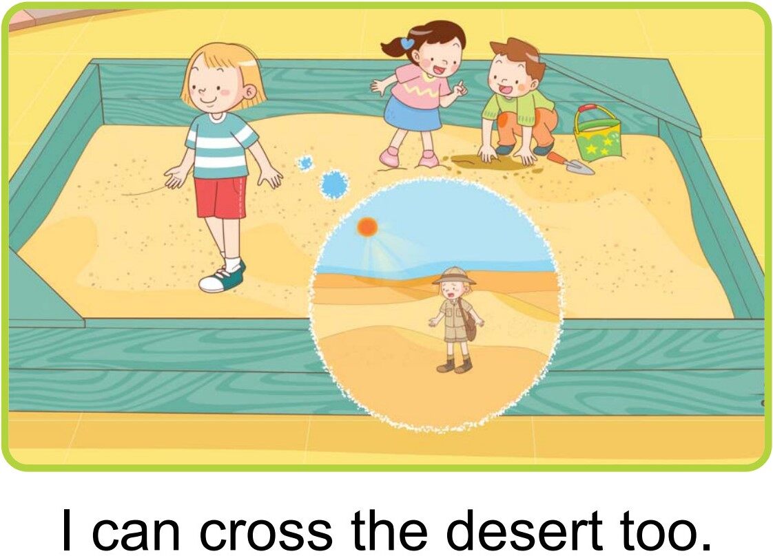 I Can fly!绘本故事第4页