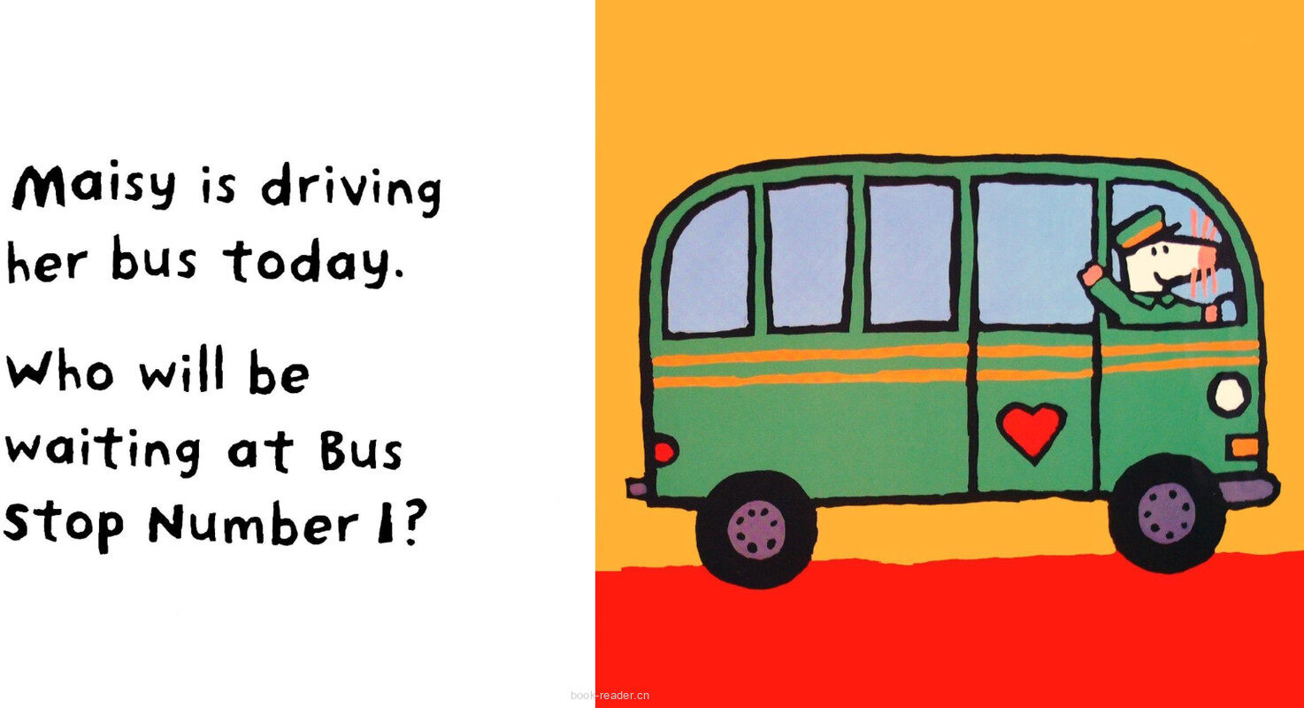 Maisy Drives the Bus绘本故事第3页