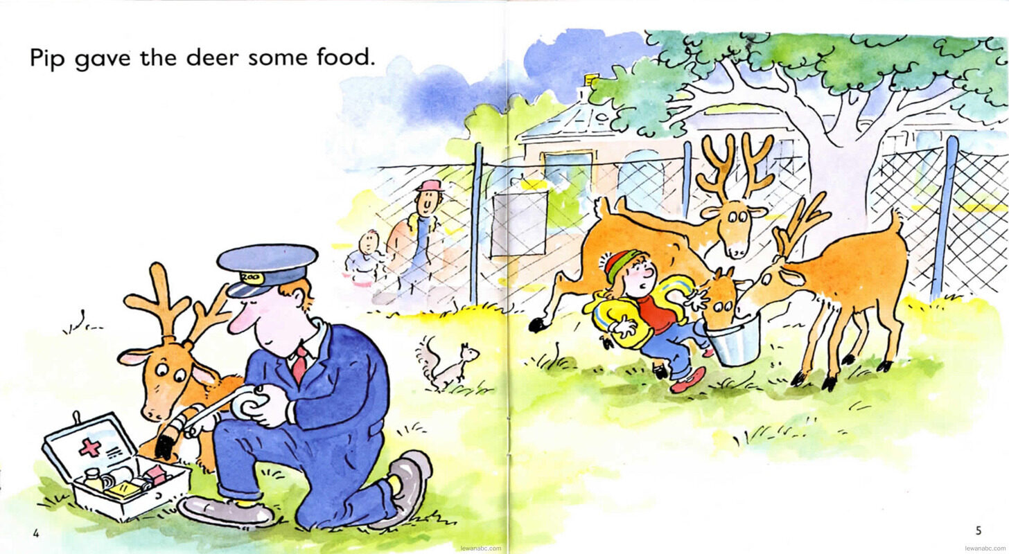 Pip at the Zoo绘本故事第5页