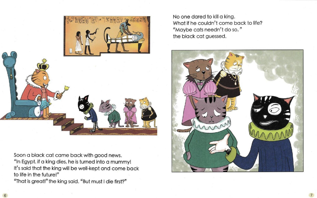 No Mummies绘本故事第5页