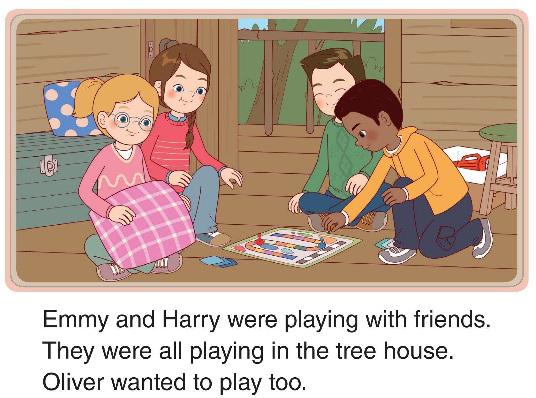 The Club in the Tree House绘本故事第3页