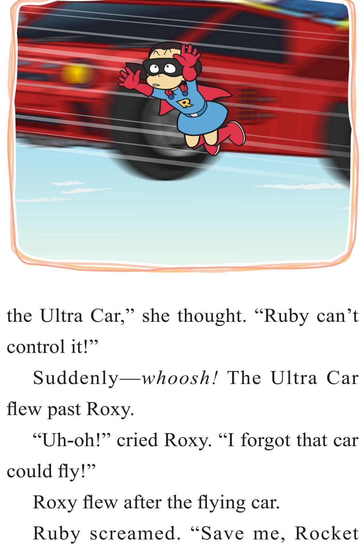 Saved by Rocket Girl绘本故事第5页