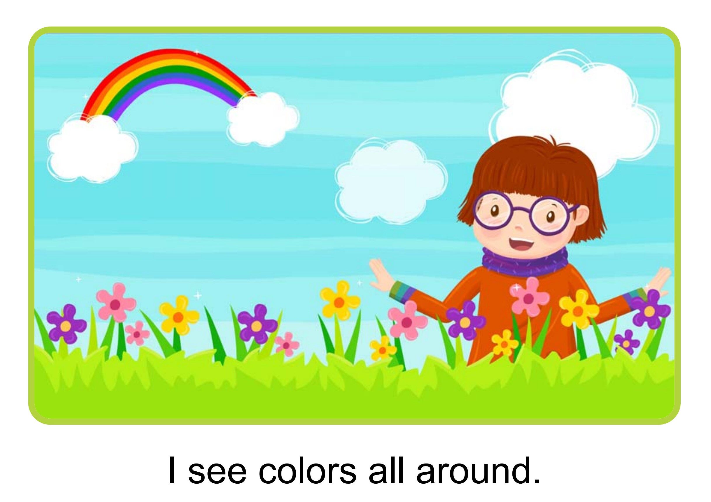 The Five Senses绘本故事第3页