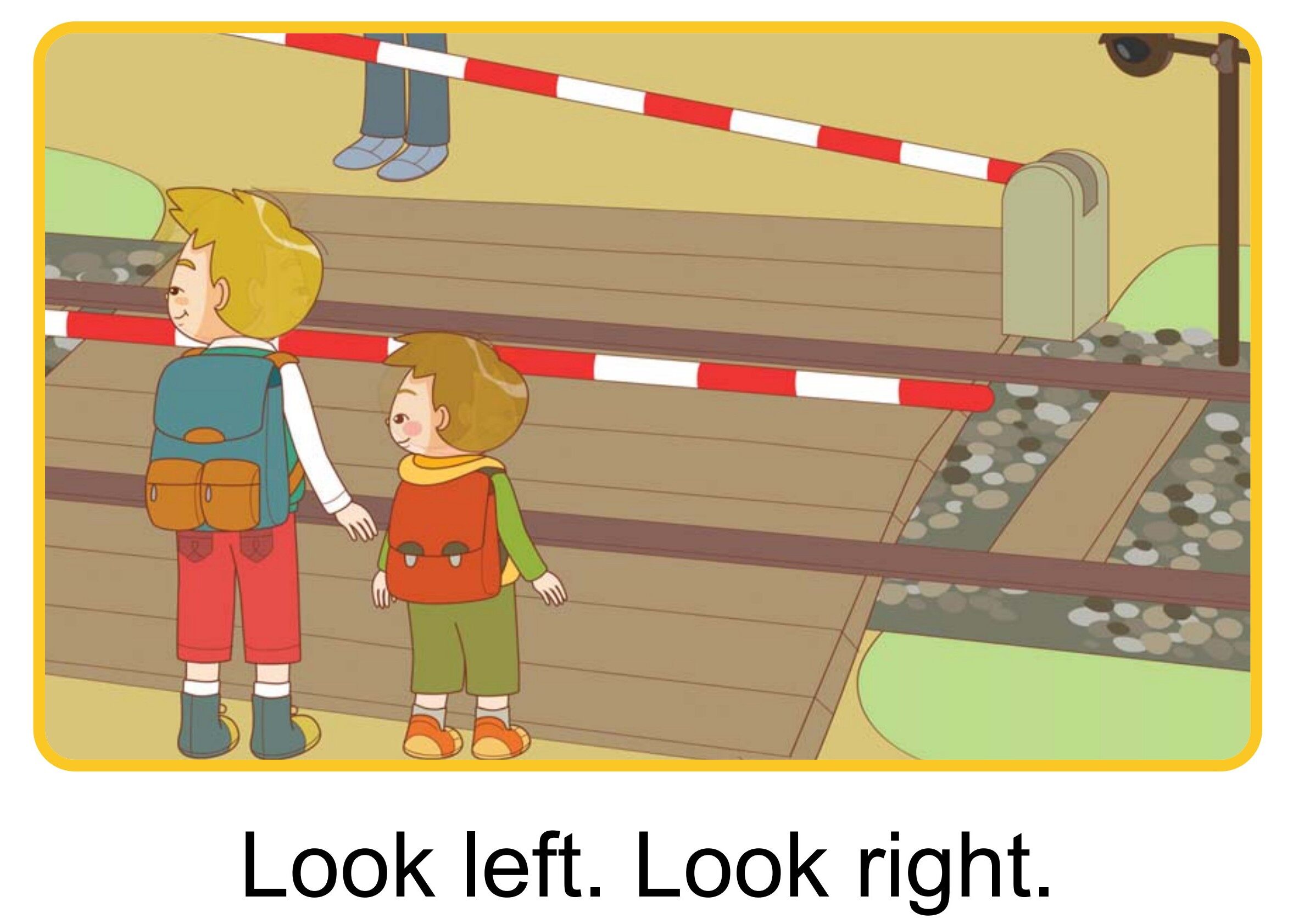 Look Left, Look Right绘本故事第3页