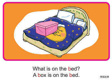 'B' words -  What Is on the Bed绘本故事第2页