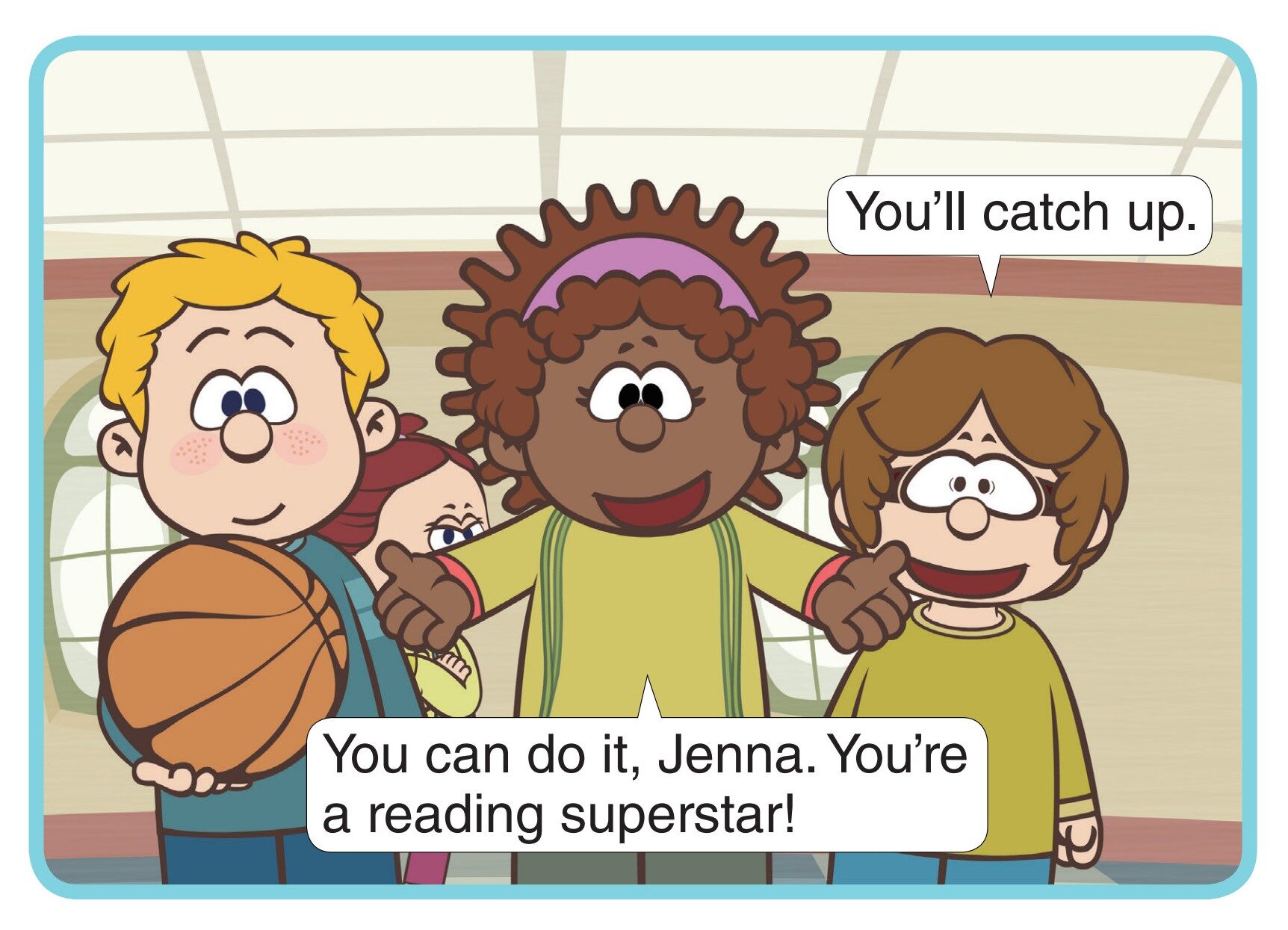 The Reading Superstars绘本故事第4页