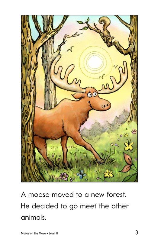 Moose on the Move绘本故事第3页