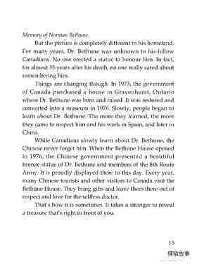 Dr. Bethune: Unknown Treasure绘本故事第3页
