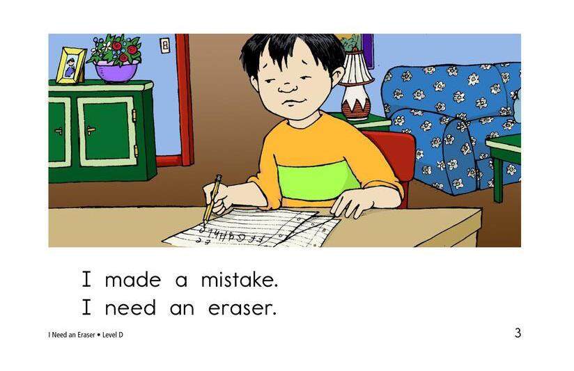 I Need An Eraser绘本故事第3页