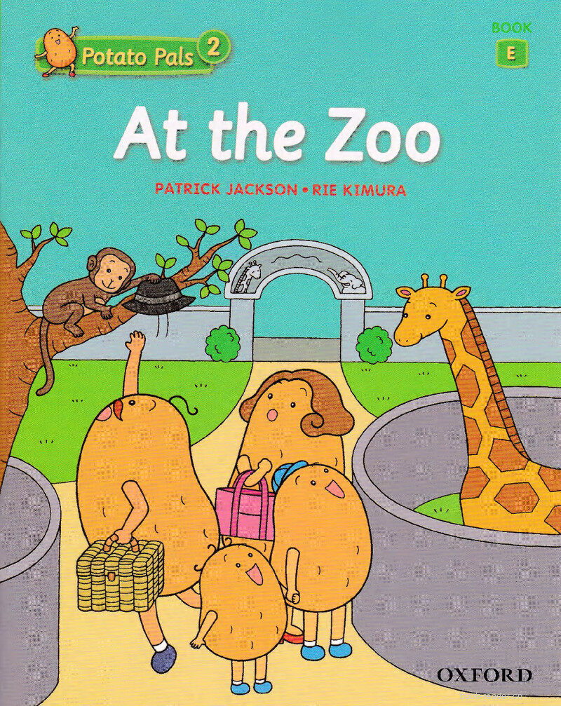 2E-At the Zoo绘本故事第2页