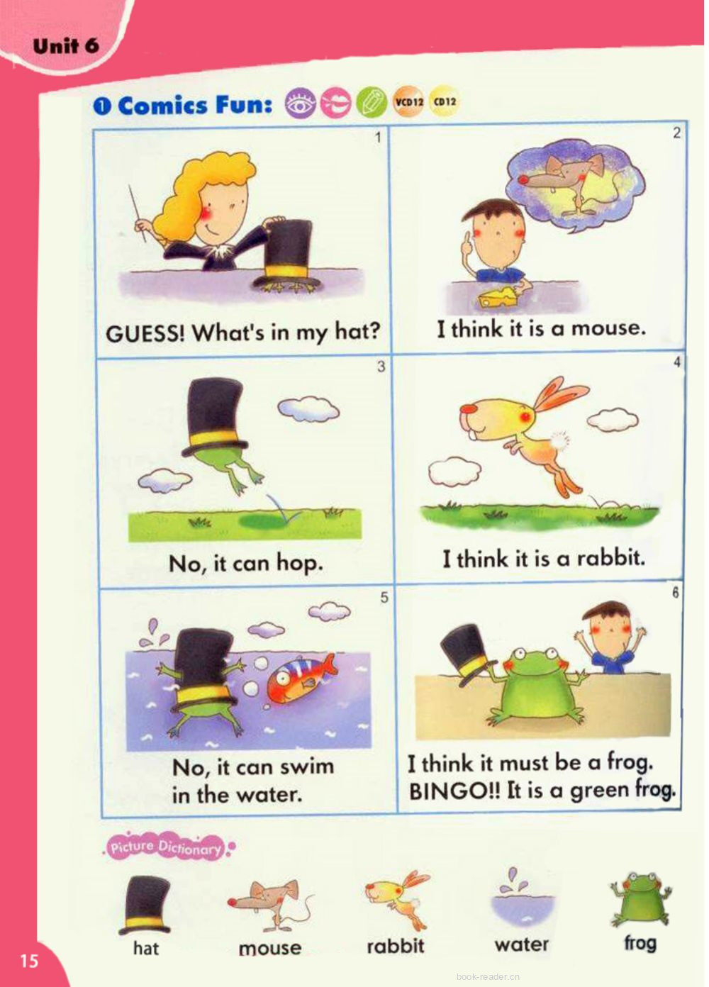 6 GUESS! What's in My Hat绘本故事第2页