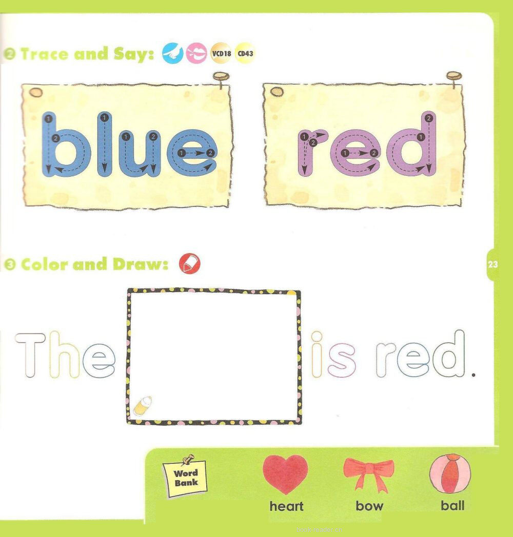 8 Go Blue and Red绘本故事第3页