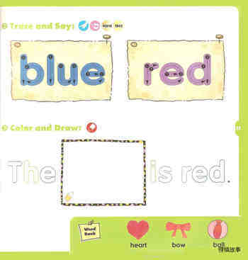 8 Go Blue and Red绘本故事第3页