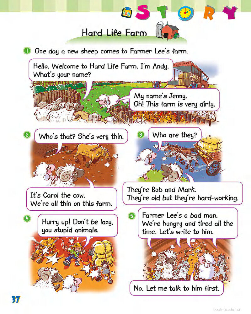 STORY TIME Hard Life Farm绘本故事第3页