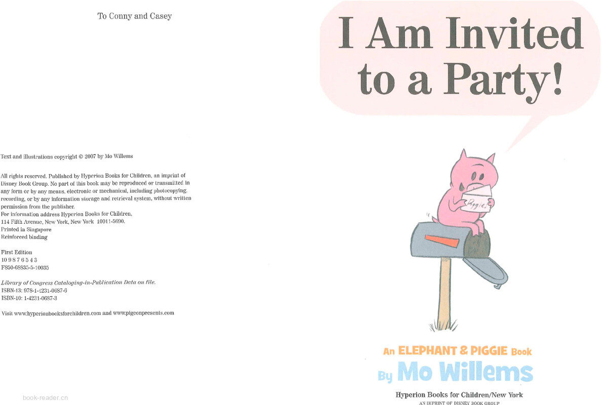 I Am Invited to a Party绘本故事第3页