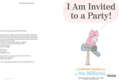 I Am Invited to a Party绘本故事第3页