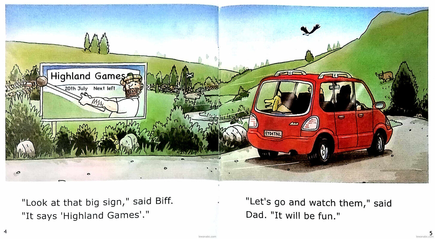 Highland Games绘本故事第5页