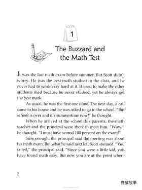 The Buzzard and the Math Test绘本故事第3页