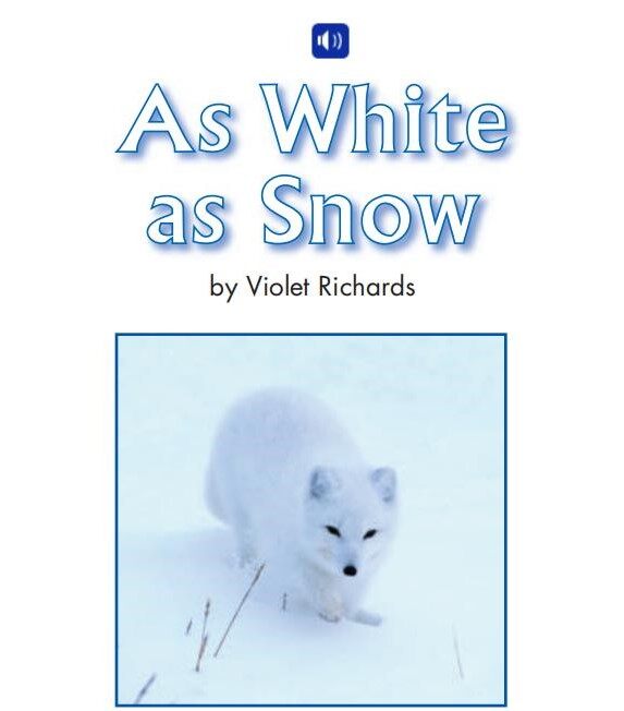 As White as Snow绘本故事第2页