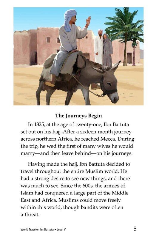 World Traveler Ibn Battuta绘本故事第4页