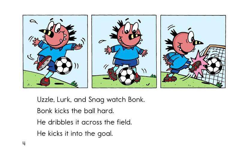 Monster Soccer绘本故事第4页