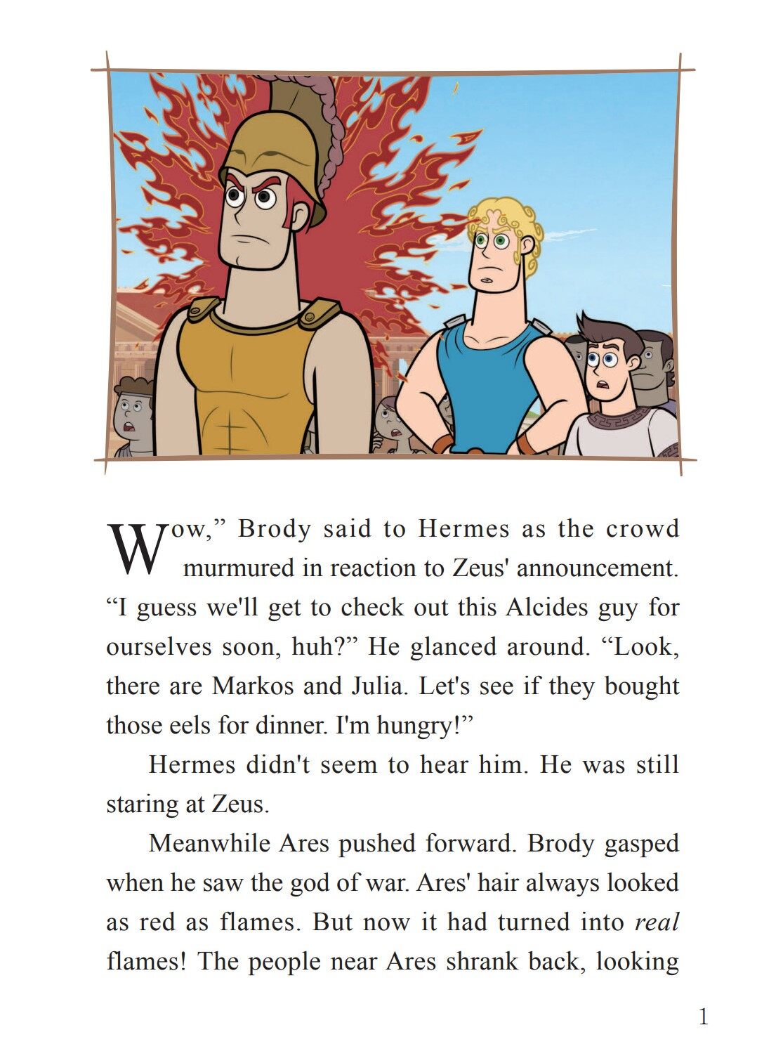 News and Worries绘本故事第2页