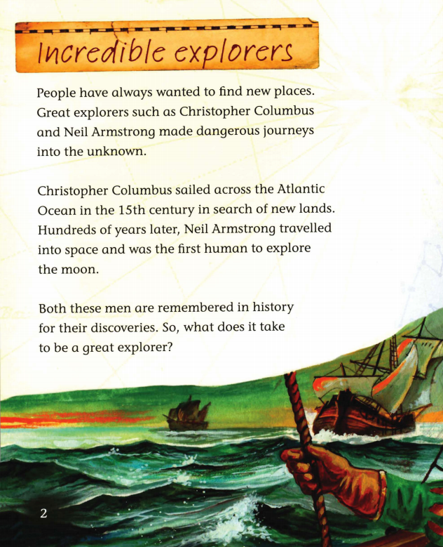 GREAT EXPLORERS绘本故事第3页