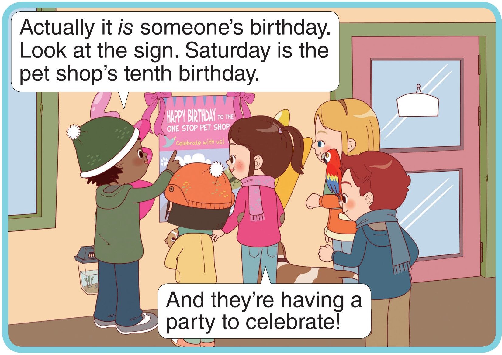 Happy Birthday!绘本故事第4页