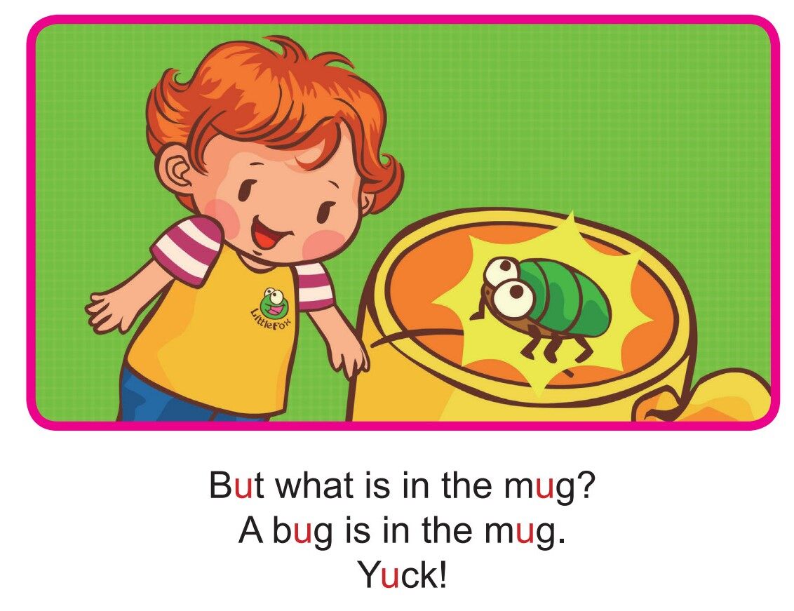 'U' words -  In the Hut绘本故事第3页