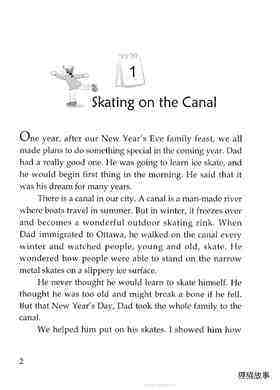 Skating on the Canal绘本故事第3页