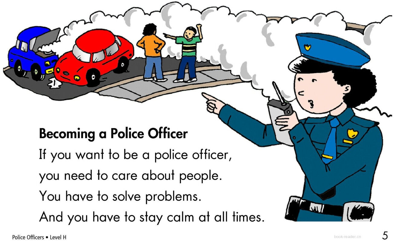 Police Officers绘本故事第4页