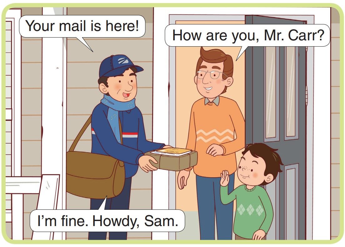 Mail Delivery!绘本故事第3页