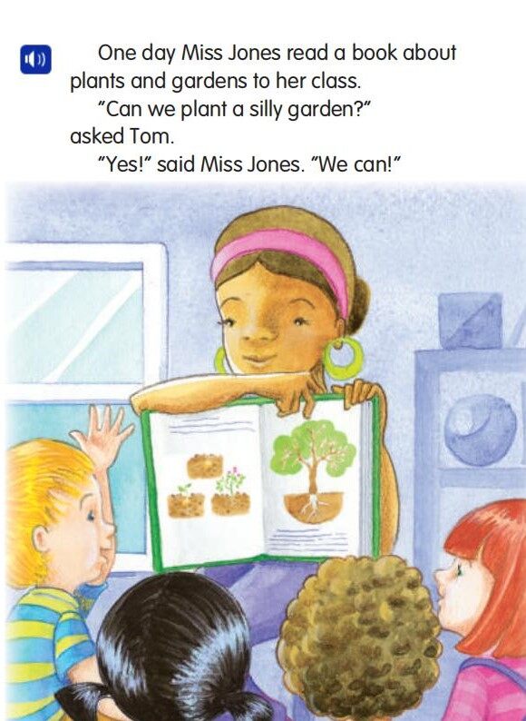 A Funny Garden绘本故事第3页