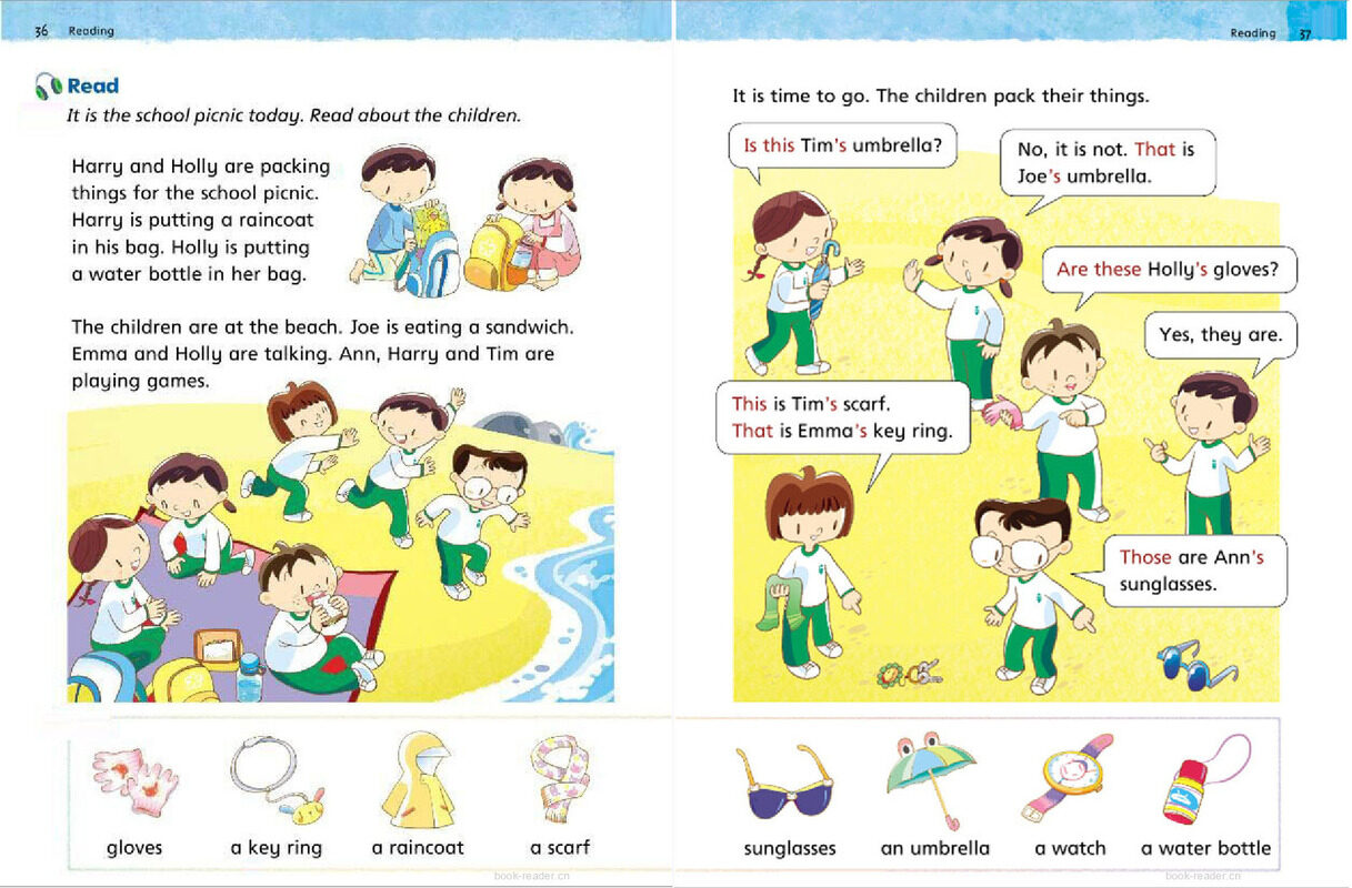 2A Unit 5 School picnic绘本故事第3页