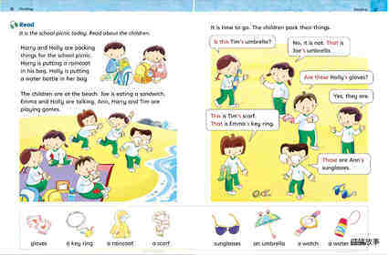 2A Unit 5 School picnic绘本故事第3页