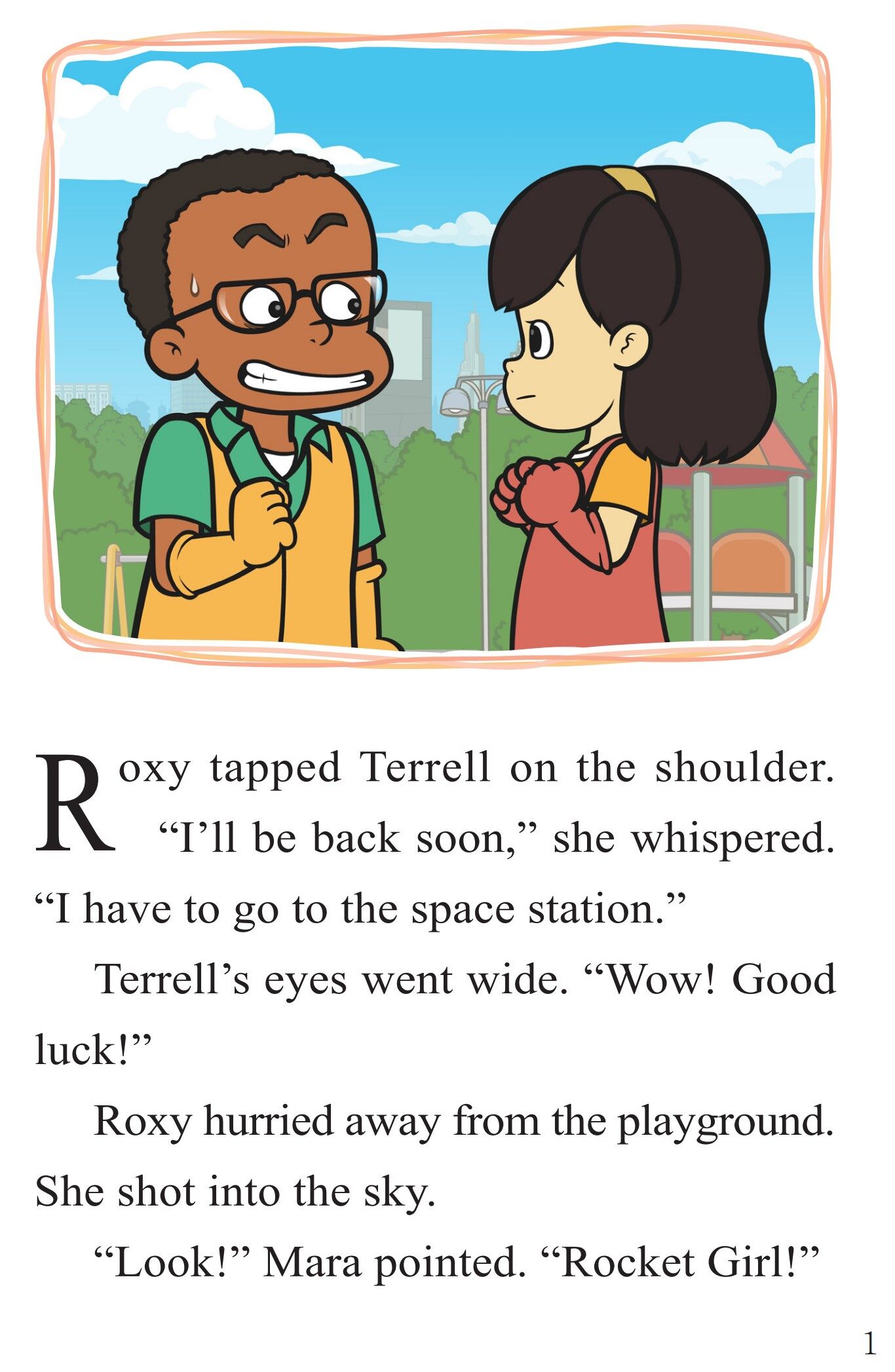 The Empty Space Station绘本故事第3页