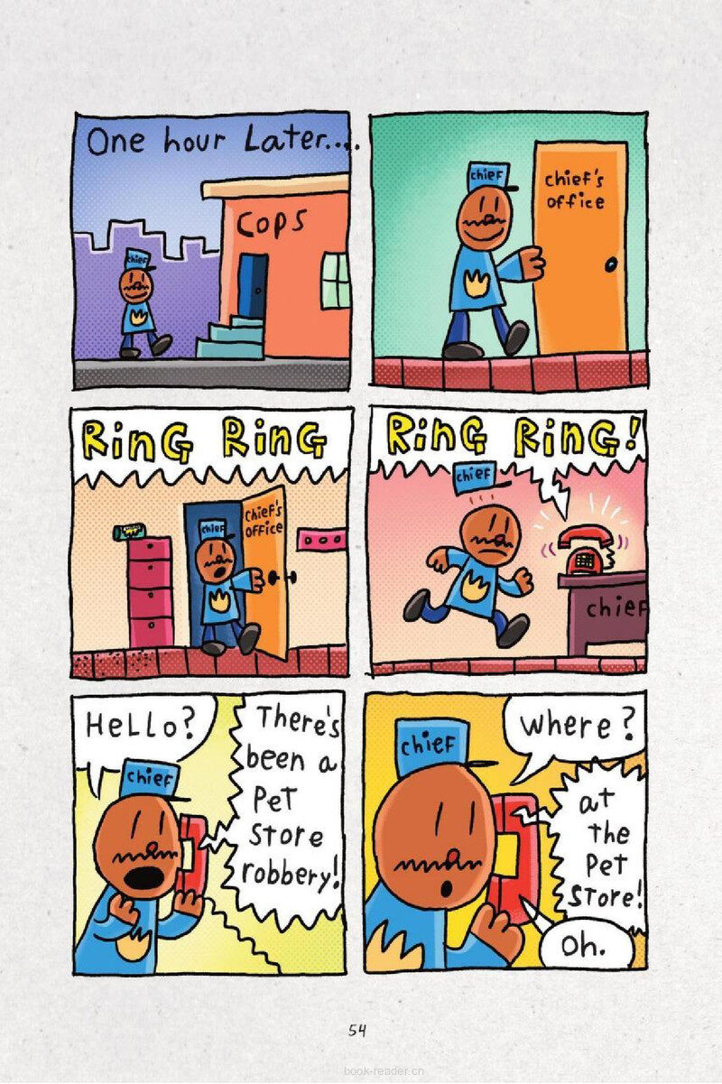 4 The Big Robbery绘本故事第3页
