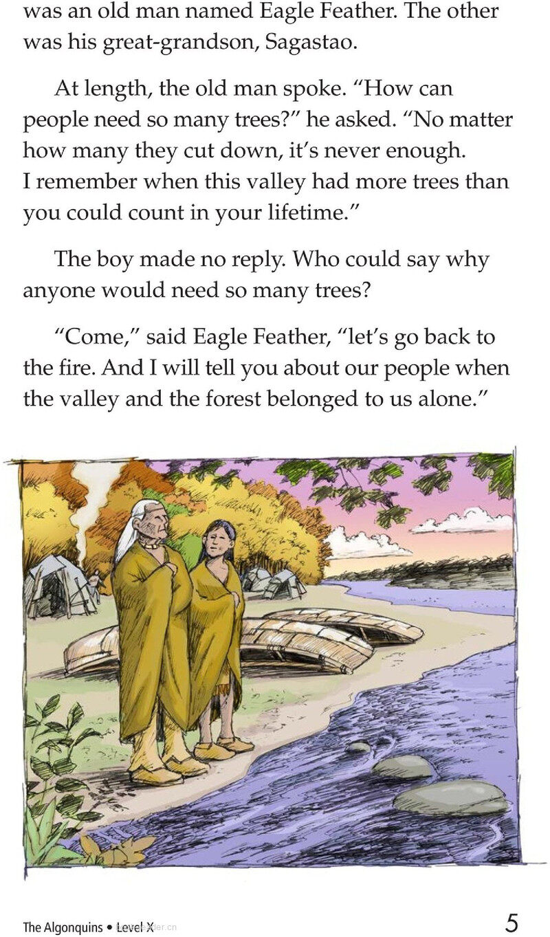 The Algonquins绘本故事第4页