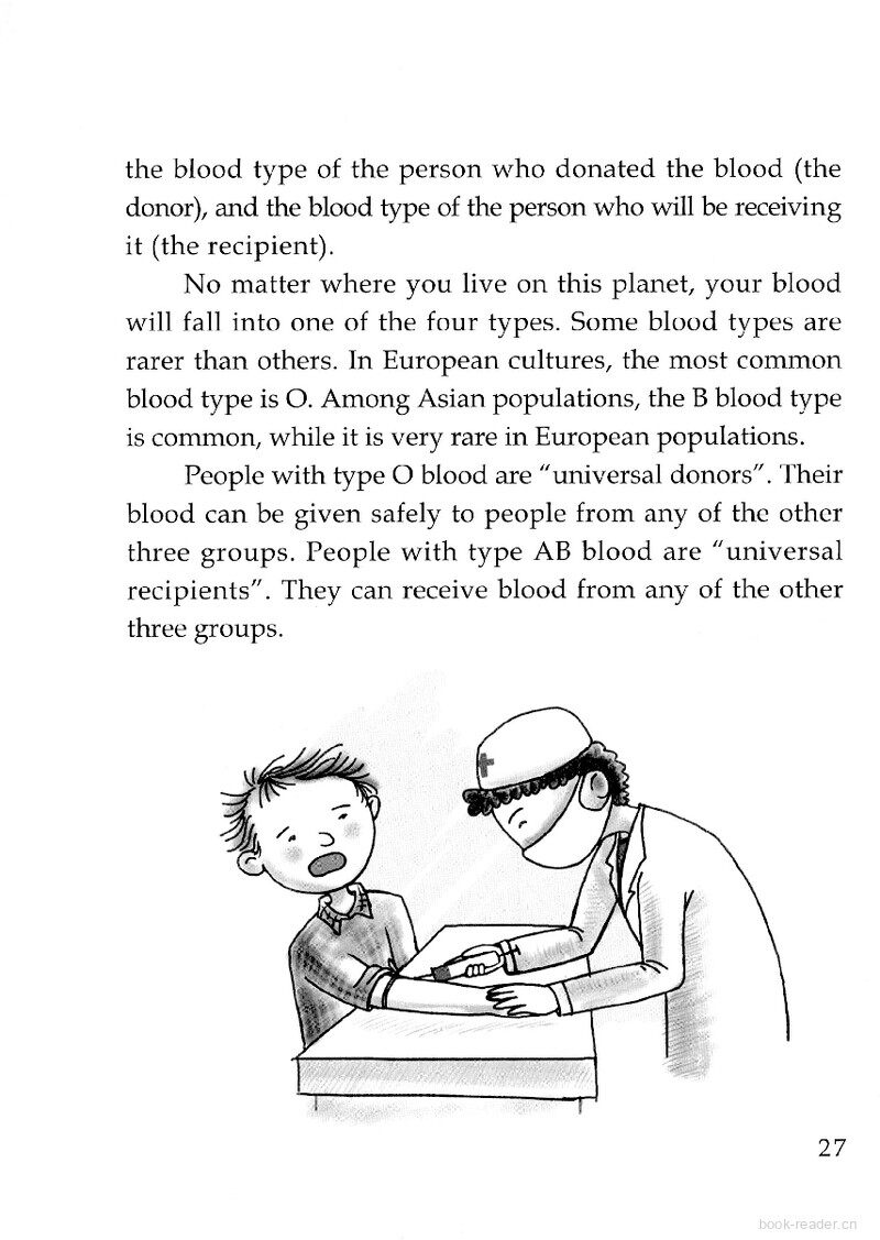What Type Is Your Blood?绘本故事第3页