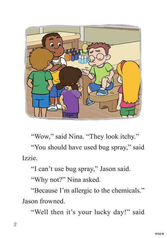 Make Your Own Bug Spray!绘本故事第4页