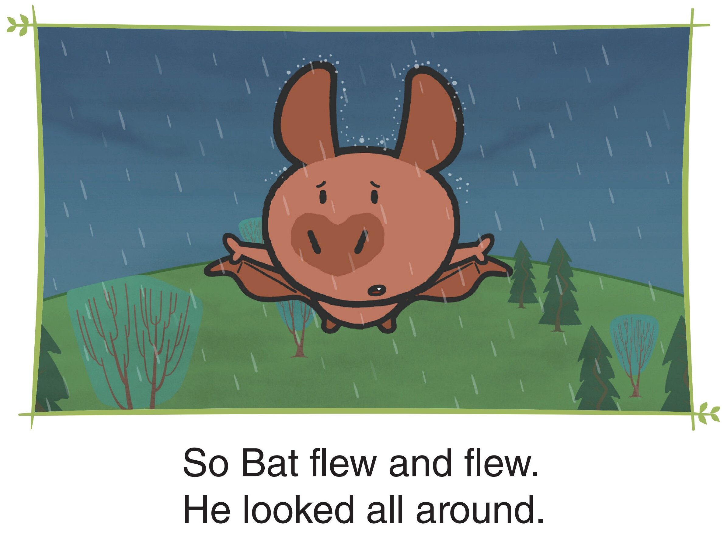 Lost in the Rain绘本故事第4页