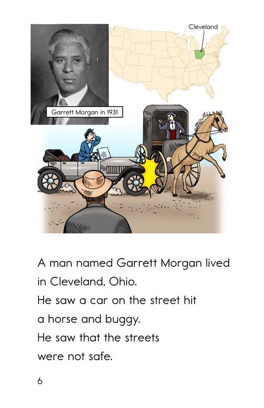 Garrett Morgan and the Traffic Signal绘本故事第5页