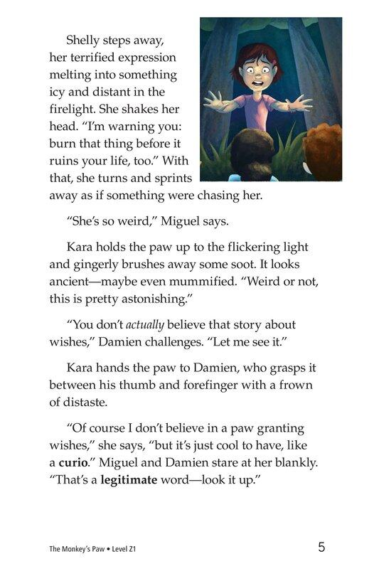 The Monkey's Paw绘本故事第5页