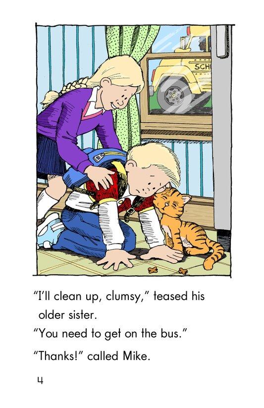 Mike's Good Bad Day绘本故事第4页