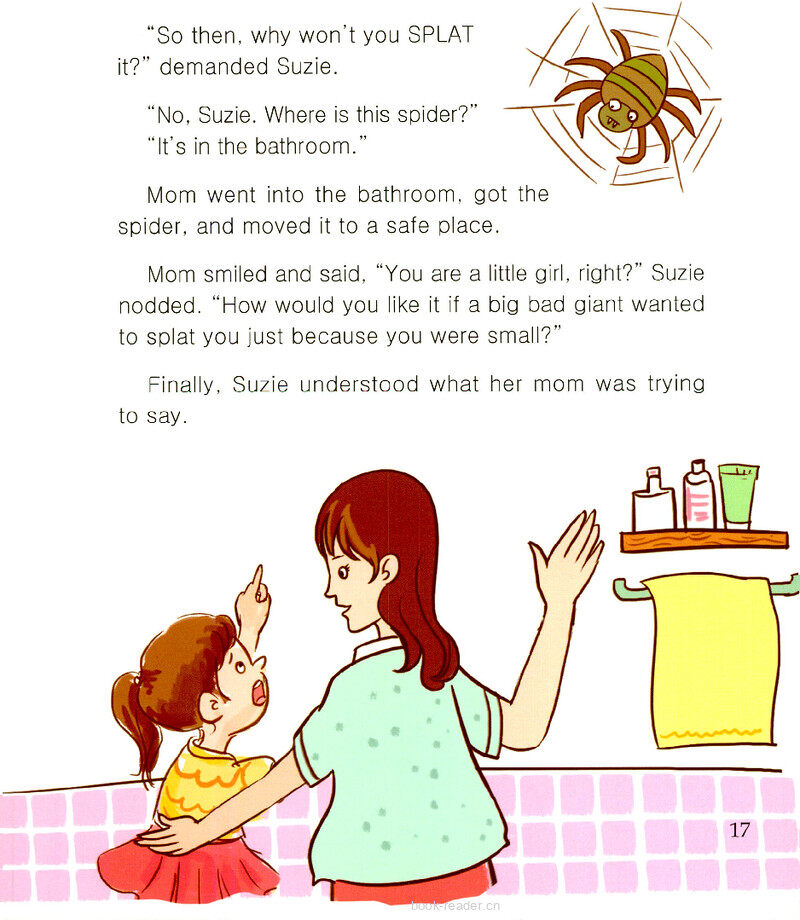 Splat the Spider绘本故事第3页