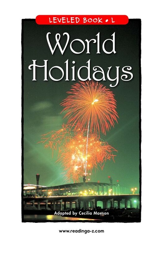 World Holidays绘本故事第2页