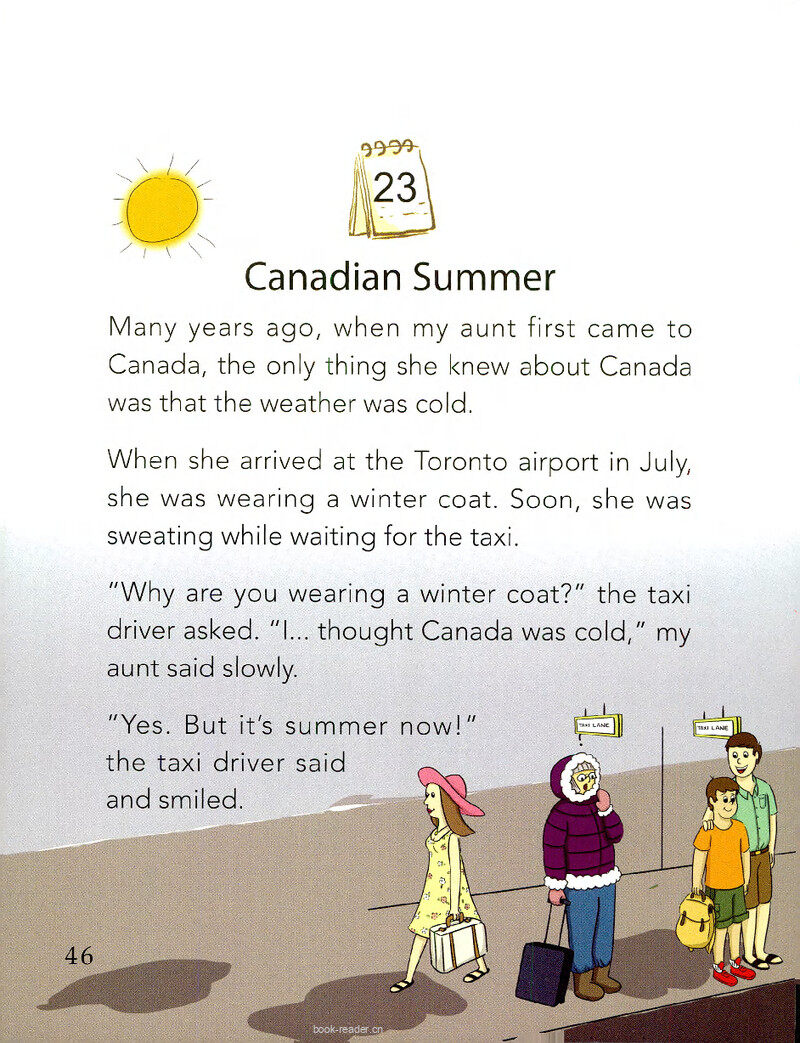 Canadian Summer绘本故事第2页