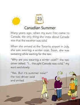 Canadian Summer绘本故事第2页