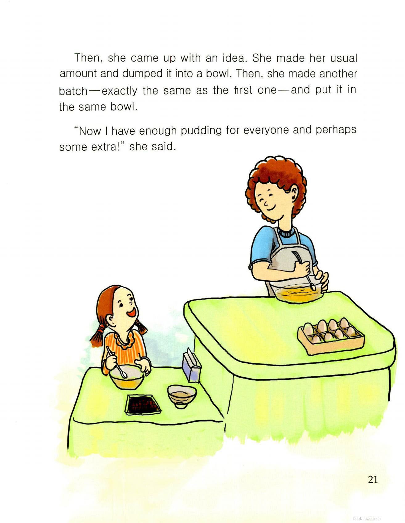 Polly's Pudding绘本故事第3页